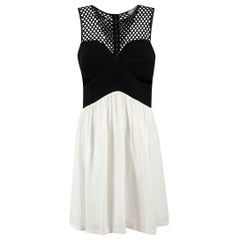 Sandro Cut-Out Detail Mini Dress Size M Sandro Cut-Out Detail Mini Dress Size M