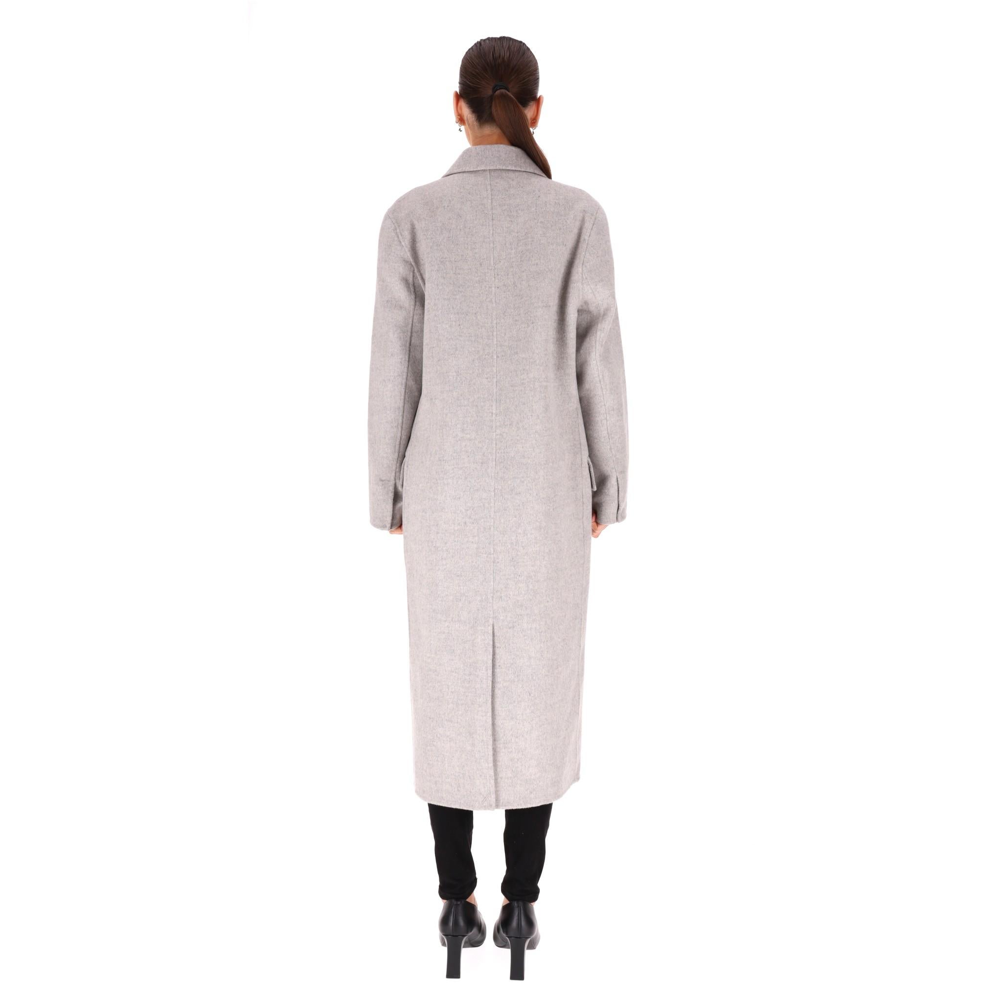 Sandro Cappotto doppiopetto in lana In condizioni ottime in vendita a London, GB