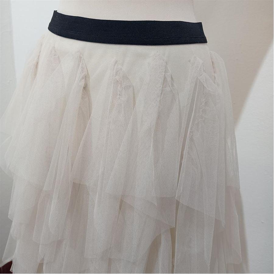 Sandro Ferrone Tulle skirt size Unica In Excellent Condition For Sale In Gazzaniga (BG), IT