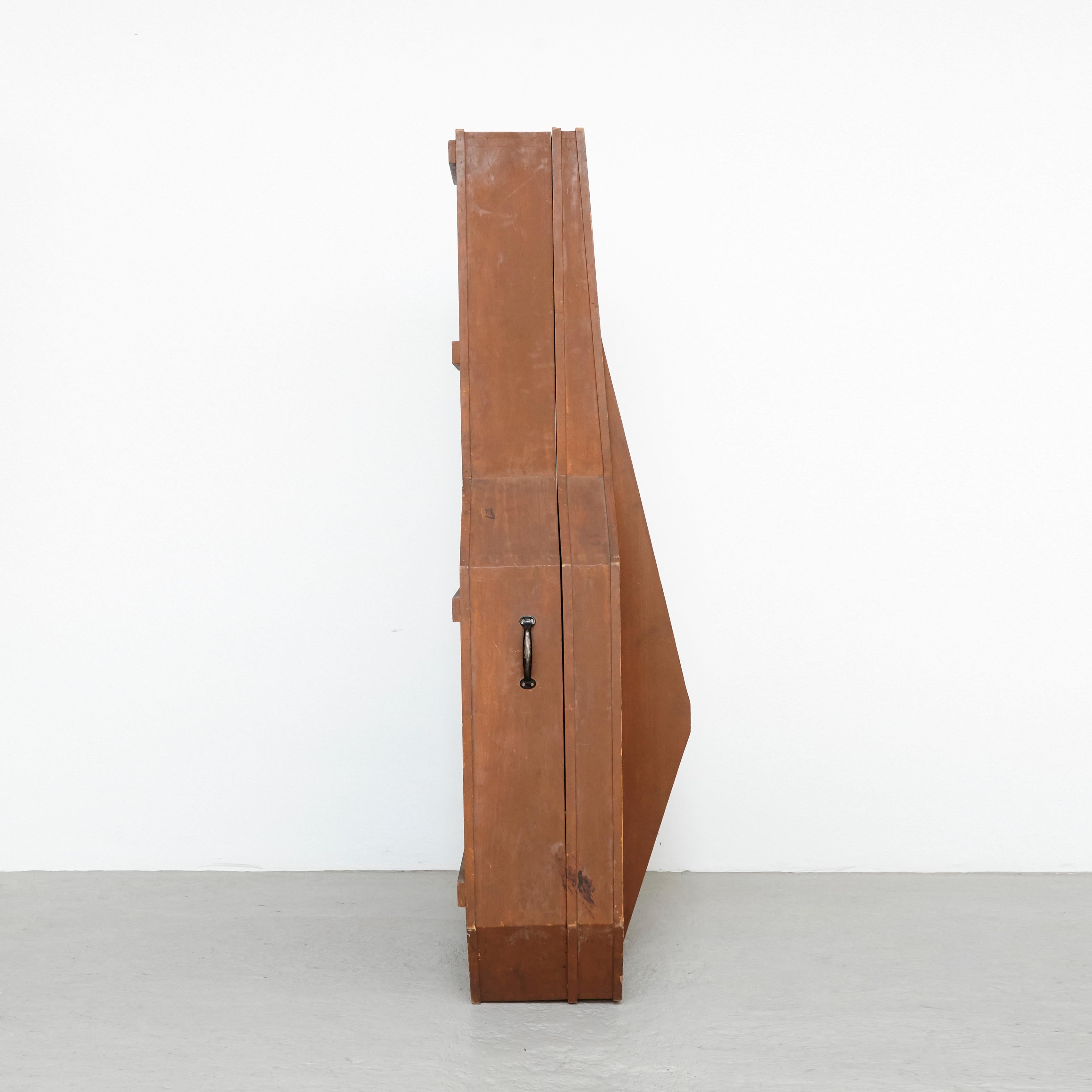 Sandro „“INRI“ Zeitgenössische minimalistische Skulptur-Doppel Bass-Etui, 2017 (Deutsch)