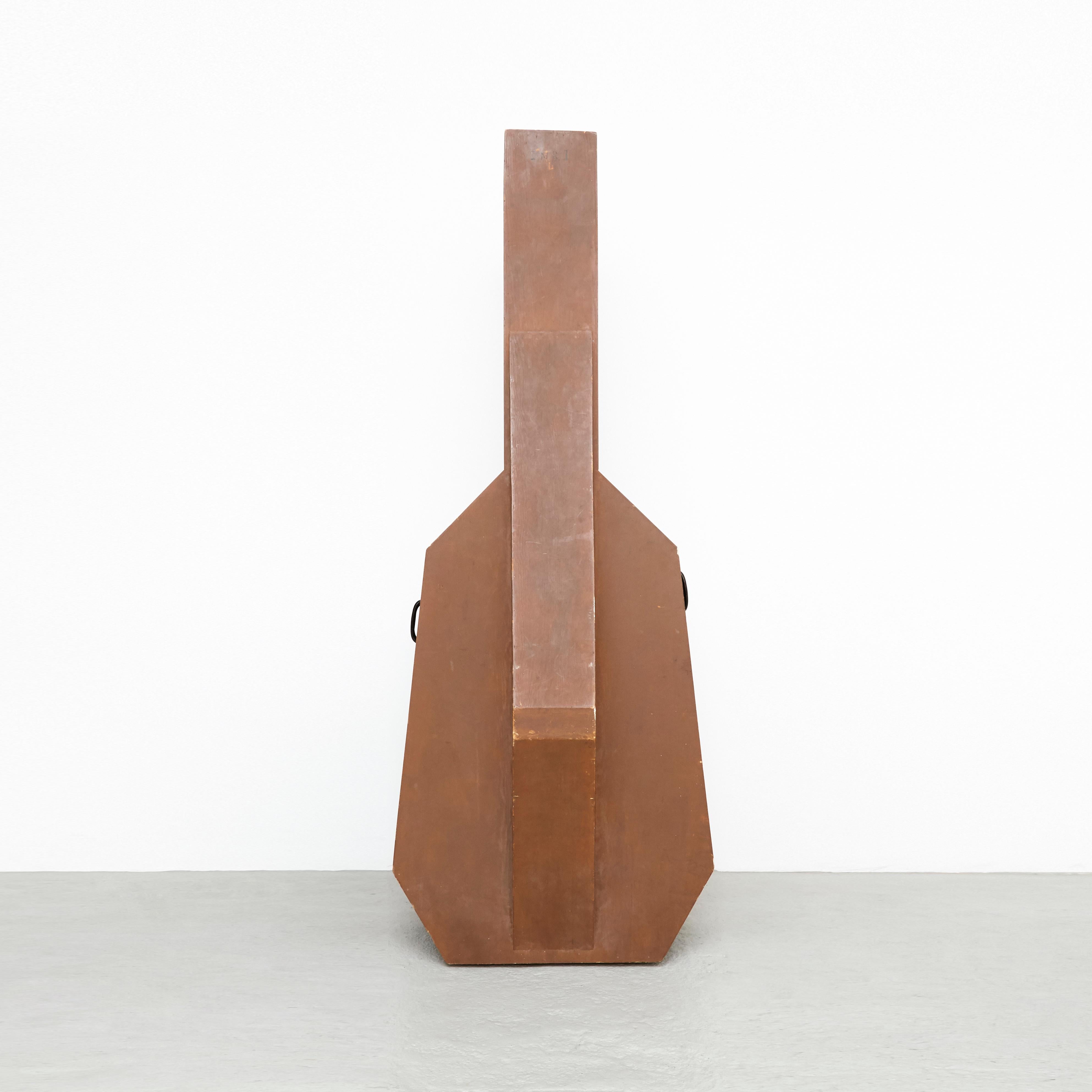 Sandro „“INRI“ Zeitgenössische minimalistische Skulptur-Doppel Bass-Etui, 2017 (21. Jahrhundert und zeitgenössisch)