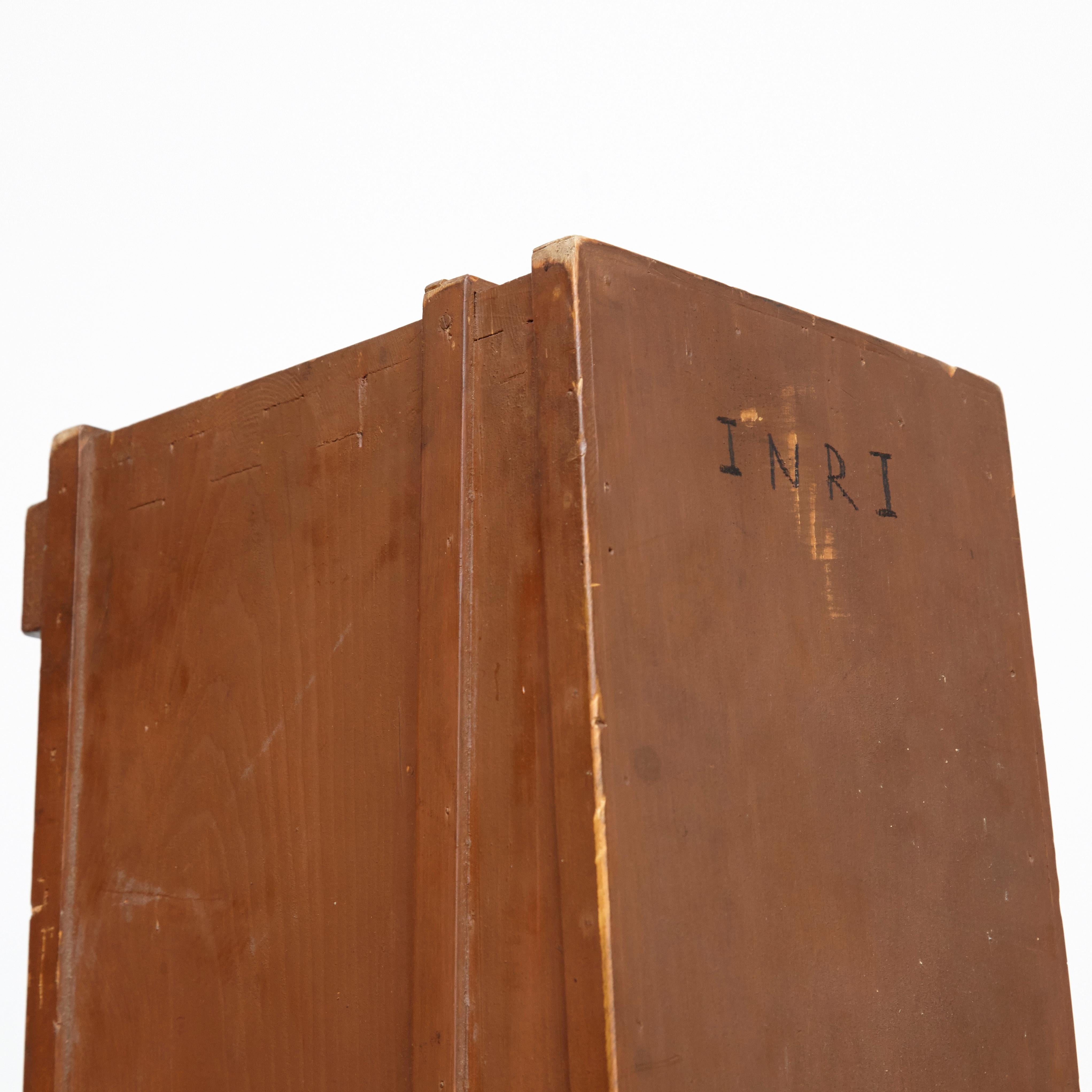 Sandro „“INRI“ Zeitgenössische minimalistische Skulptur-Doppel Bass-Etui, 2017 1
