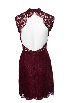 Sandro, Lace dress with open back