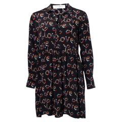 Sandro, Vestito midi con stampa floreale dell'amore