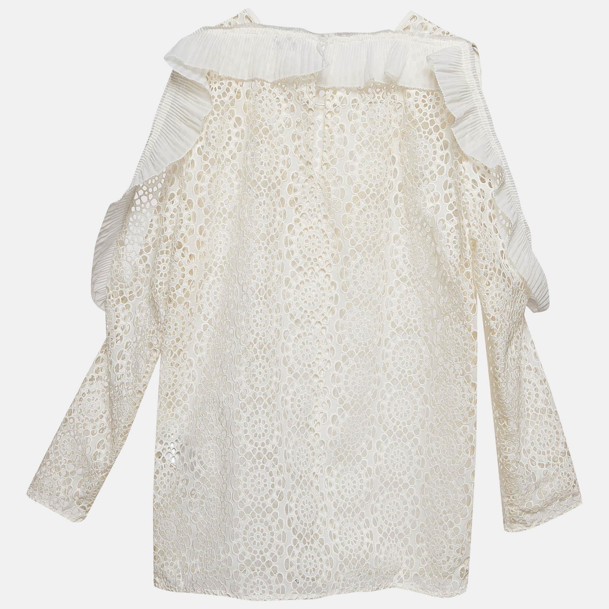 Find great style and comfort while wearing this designer top. Tailored using the best fabric  the creation has been given immense detail. Style it with a skirt and heels.