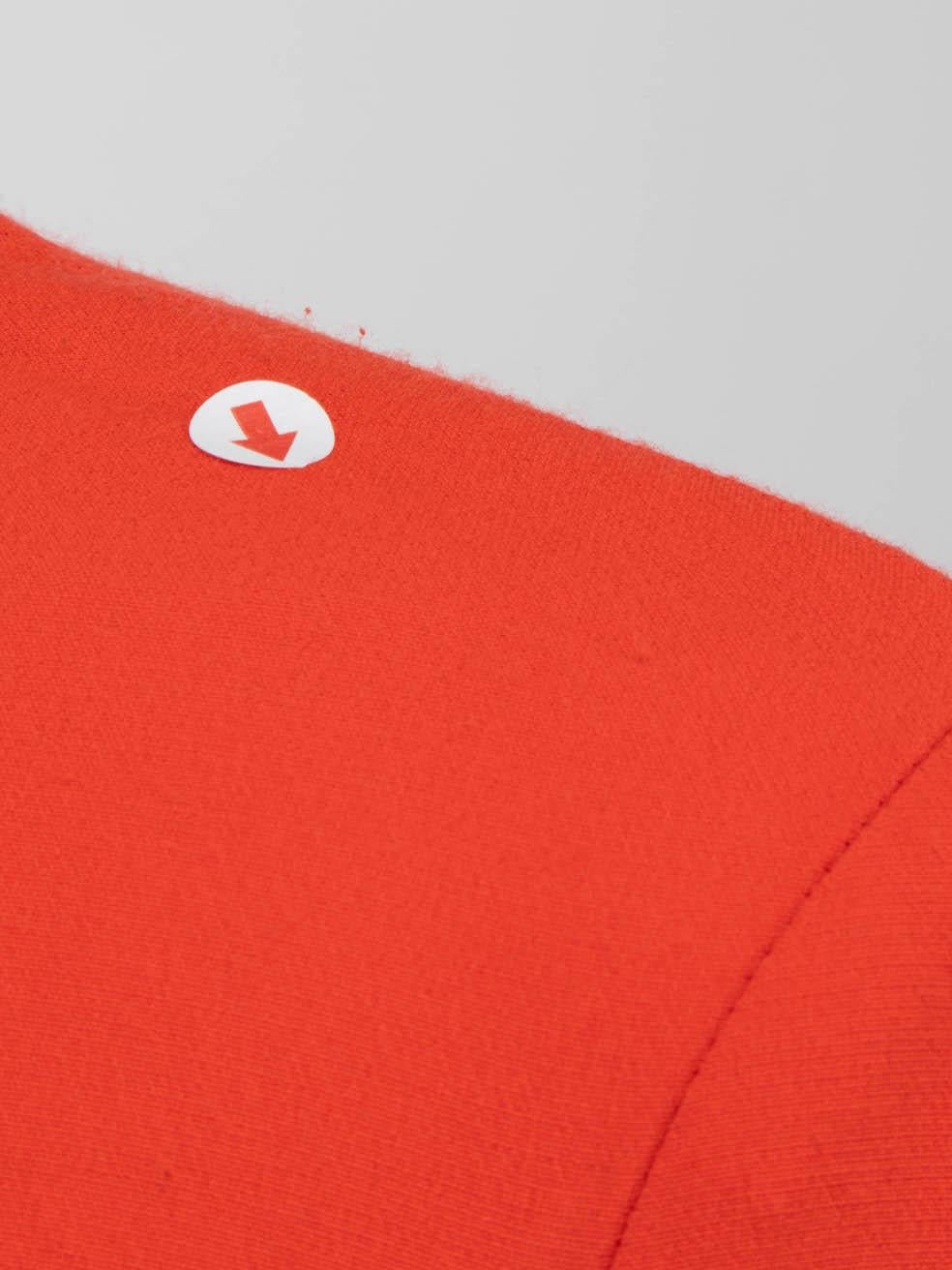 Sandro Orange Opened Back Detail Mini Dress Size S For Sale 1