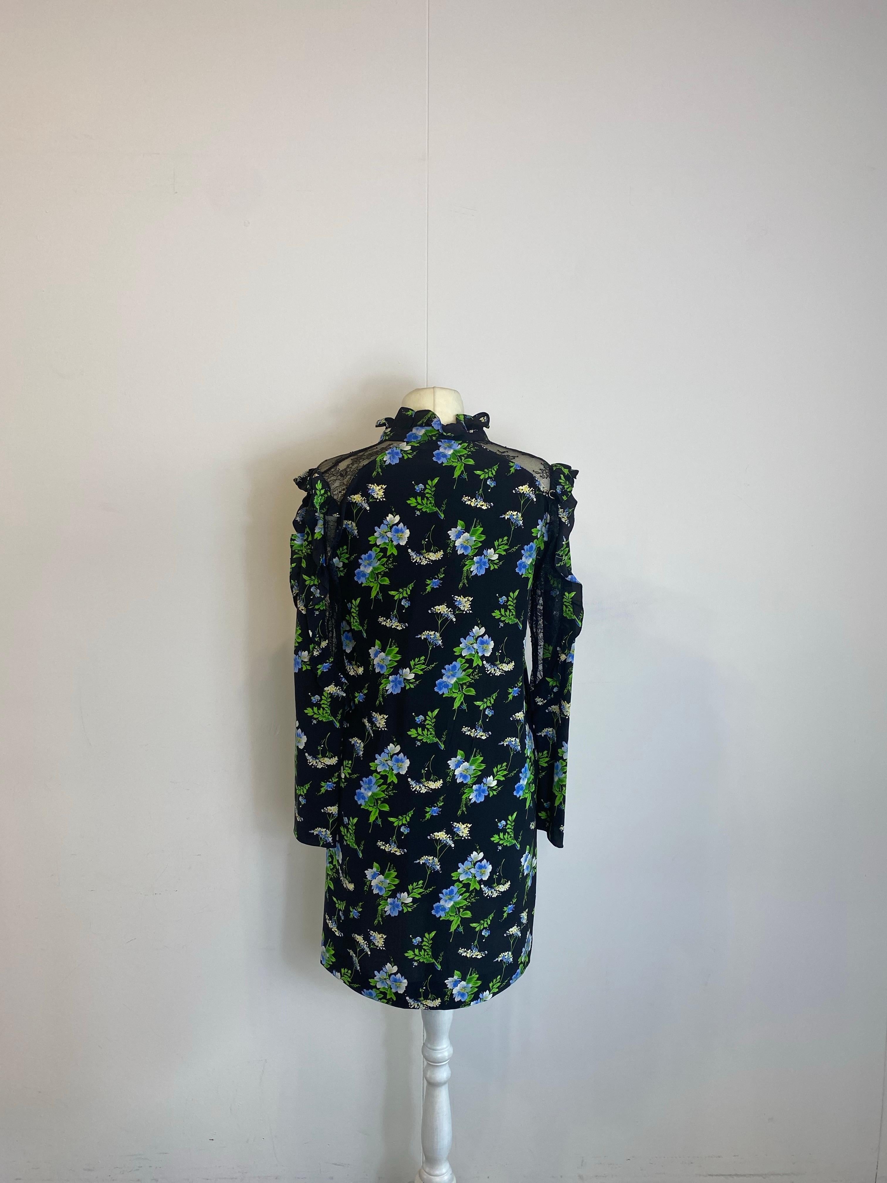 Sandro Paris Kleid mit Blumendetails. für Damen oder Herren im Angebot