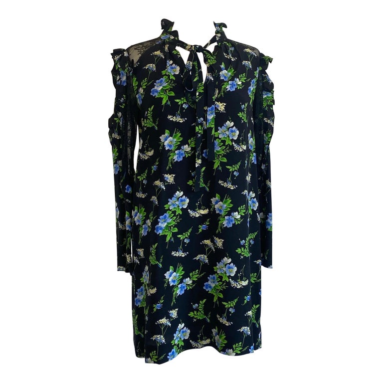 Sandro Paris dress with floral details. For Sale at 1stDibs Sandro Paris dress with floral details. For Sale at 1stDibs