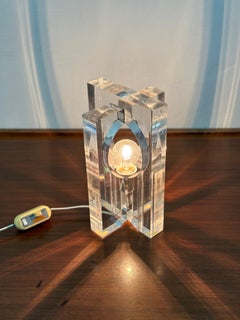 Lampe de bureau « Scultura » de Sandro Petti pour Maison Jansen, années 1960