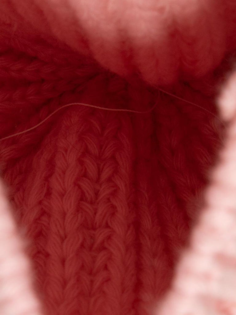 Sandro Pink Fur Pompom Beanie at 1stDibs display picture 3