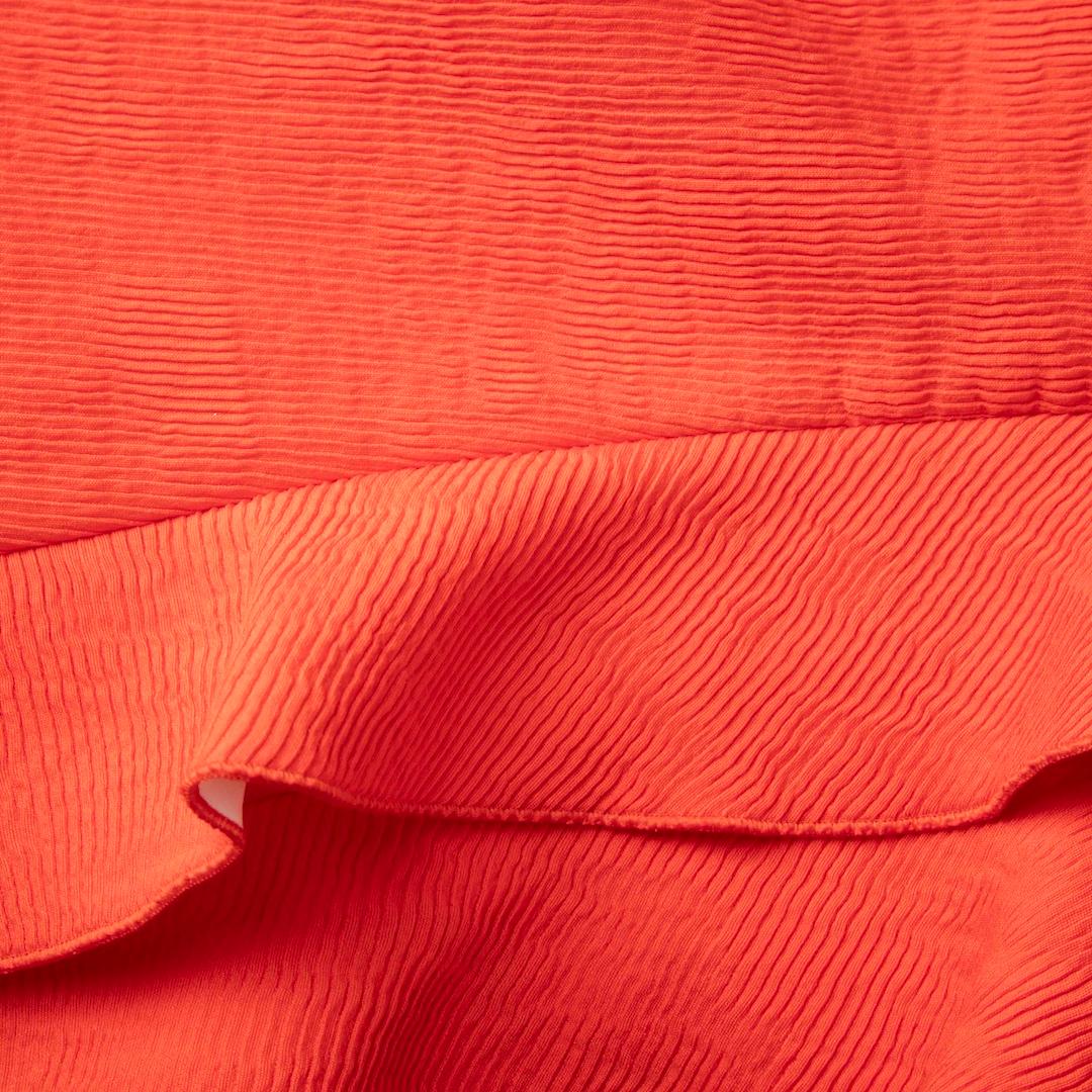 Orange Sandro - Minijupe évasée rouge - Taille S en vente