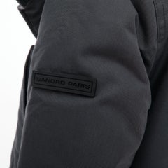 Veste utilitaire matelassée à capuche et poches techniques SANDRO Rescue, gris anthracite, taille XS
