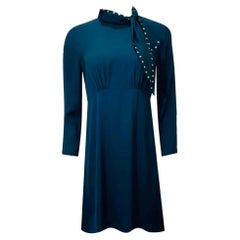 Sandro - Robe en satin et cristal