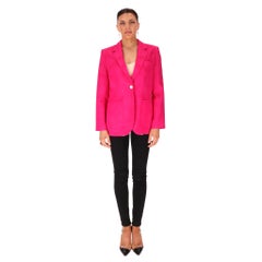 Sandro - Veste en jacquard à simple boutonnage