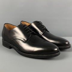 SANDRO Size 9 Black Leather Lace Up Shoes
