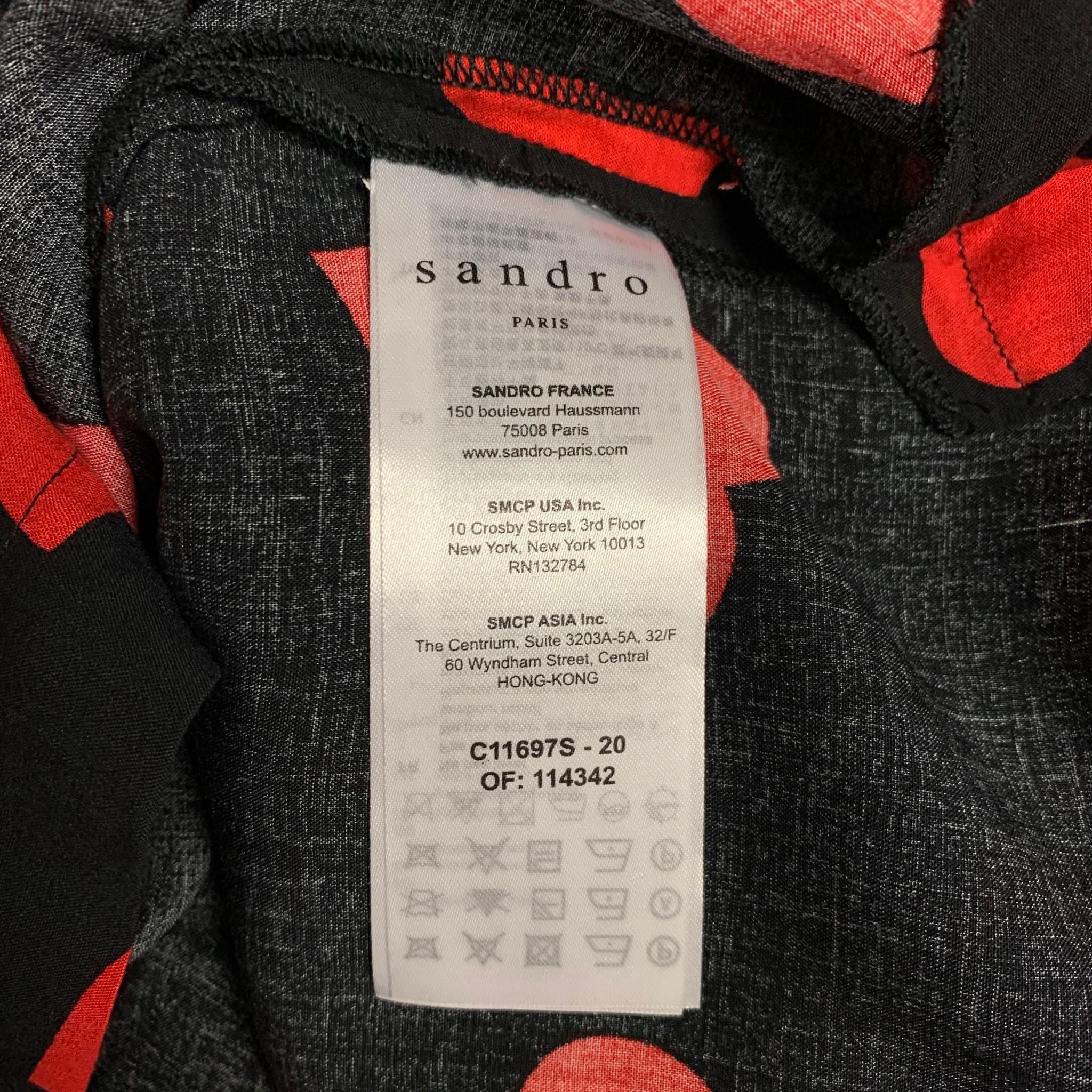 sandro heart shirt