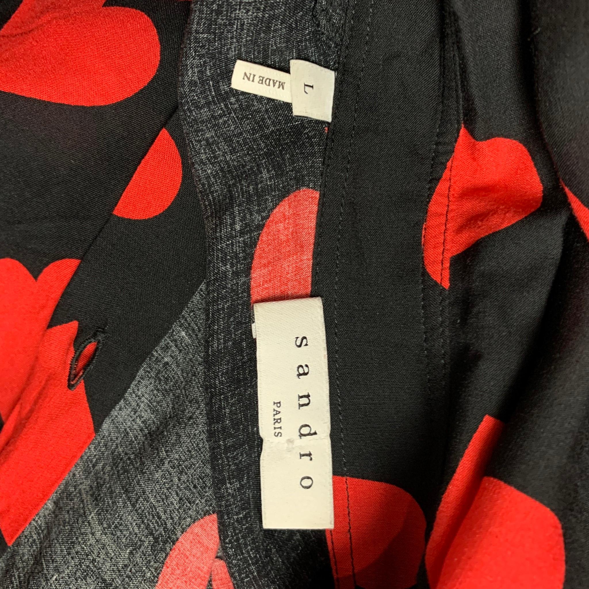 heart button up shirt