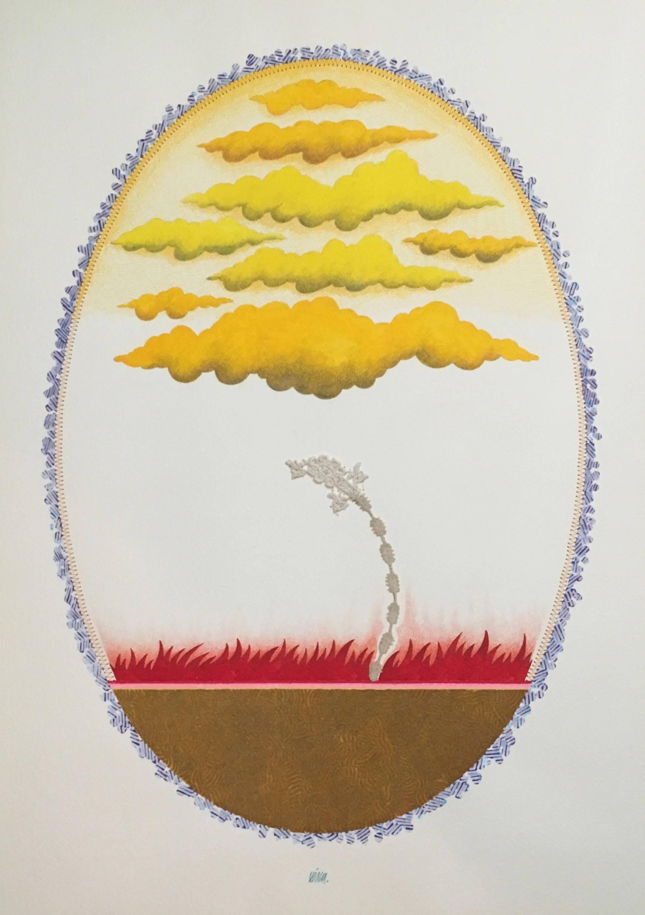 Nuova Nascita - Mixed Media Art by Sandro Visca