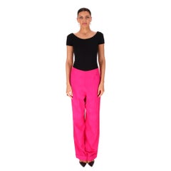 Sandro - Pantalon à jambes larges en jacquard