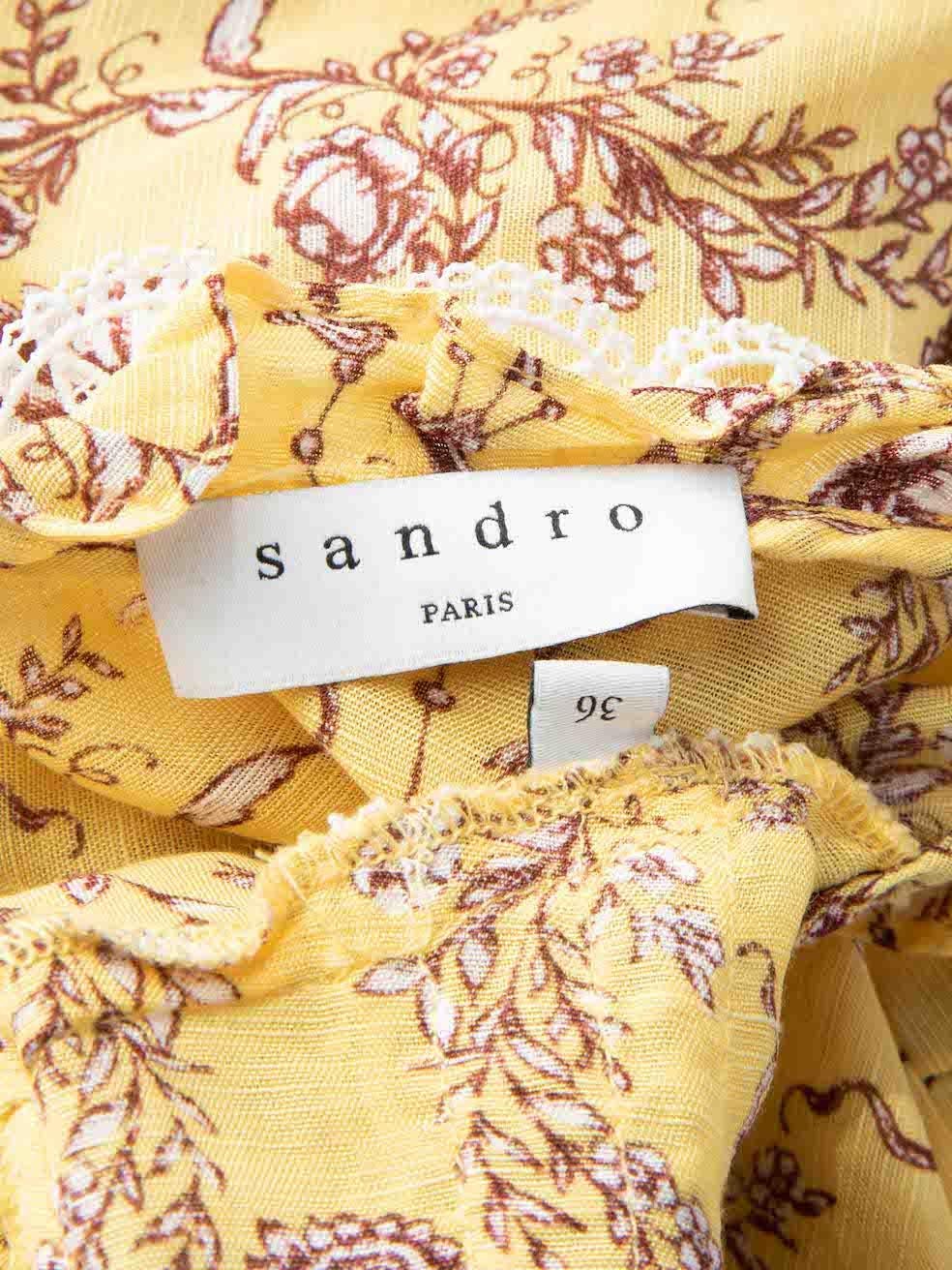robe coquillage sandro