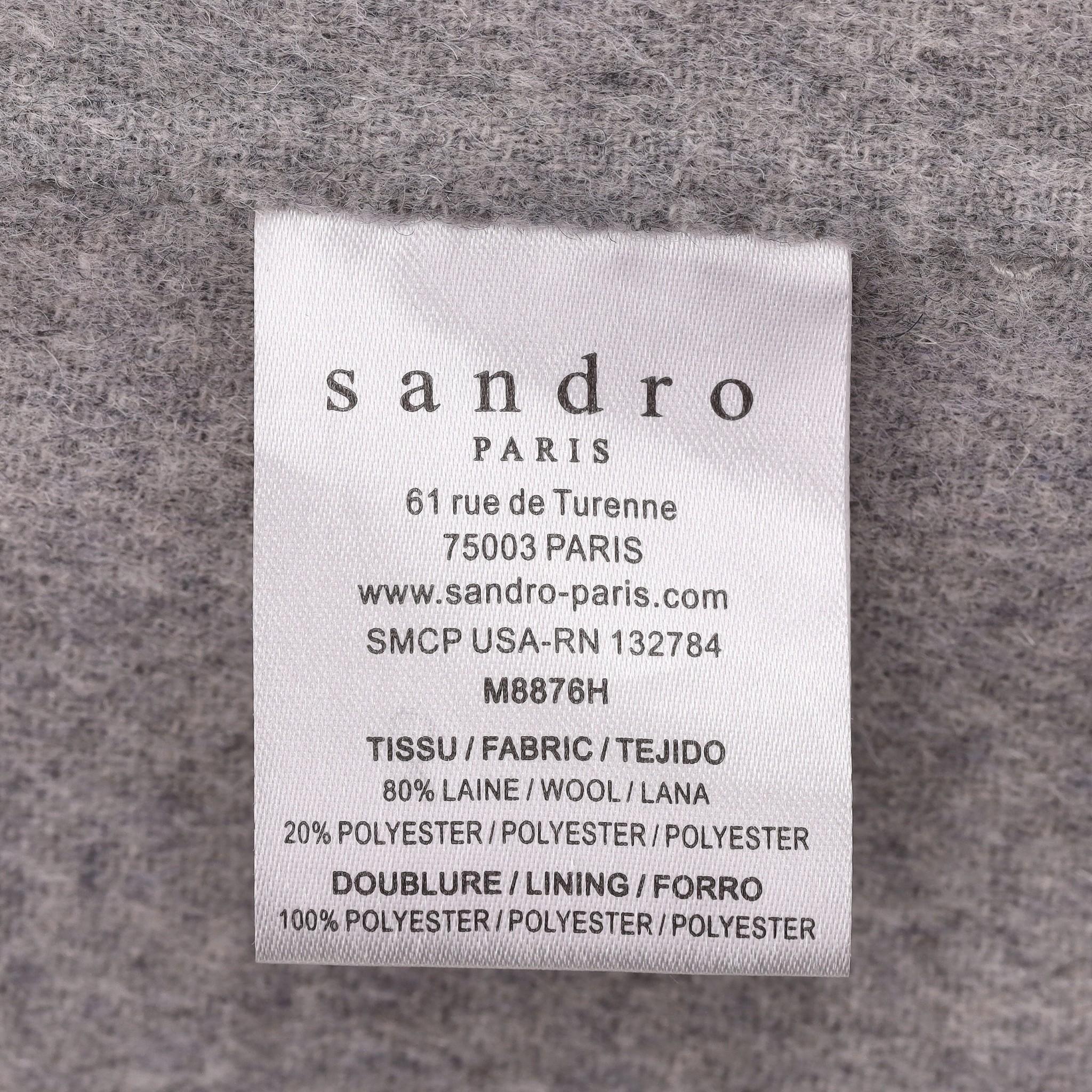 Coates in lana di Sandro in vendita 2