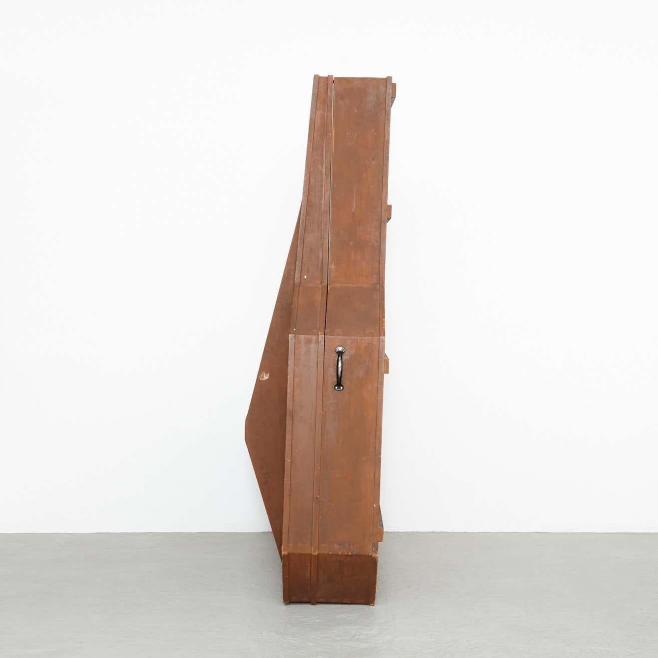 German Sandro's Inri: a Contemporary Minimalist Sculpture and Objét Trouvé, 2017 For Sale