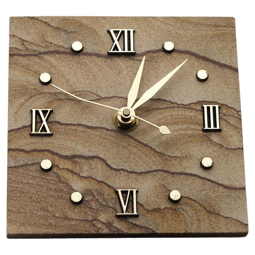 Horloge en grès du Nouveau Mexique