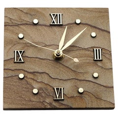 Horloge en grès du Nouveau Mexique