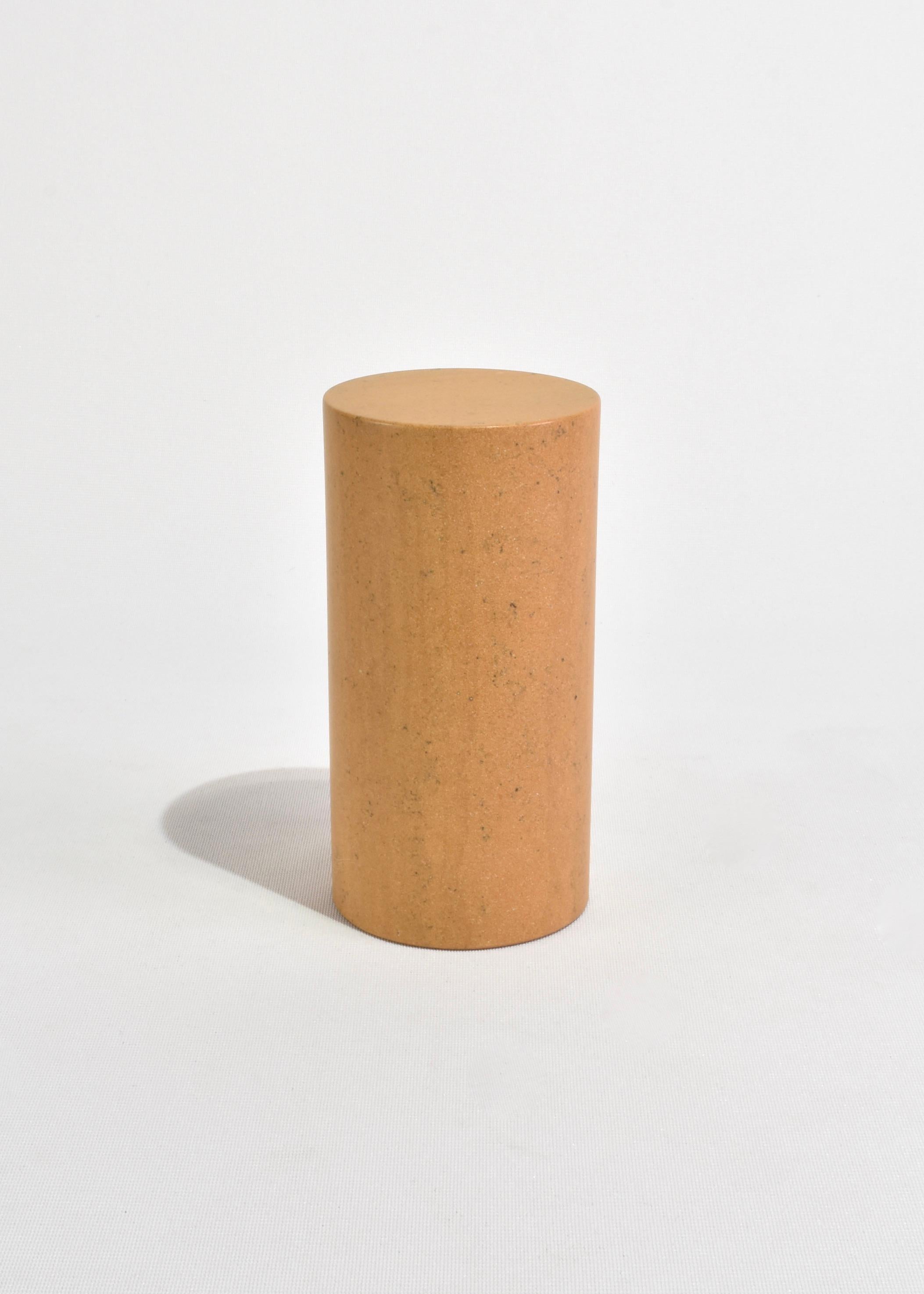 Sandstone Cylinder Bookend For Sale 2