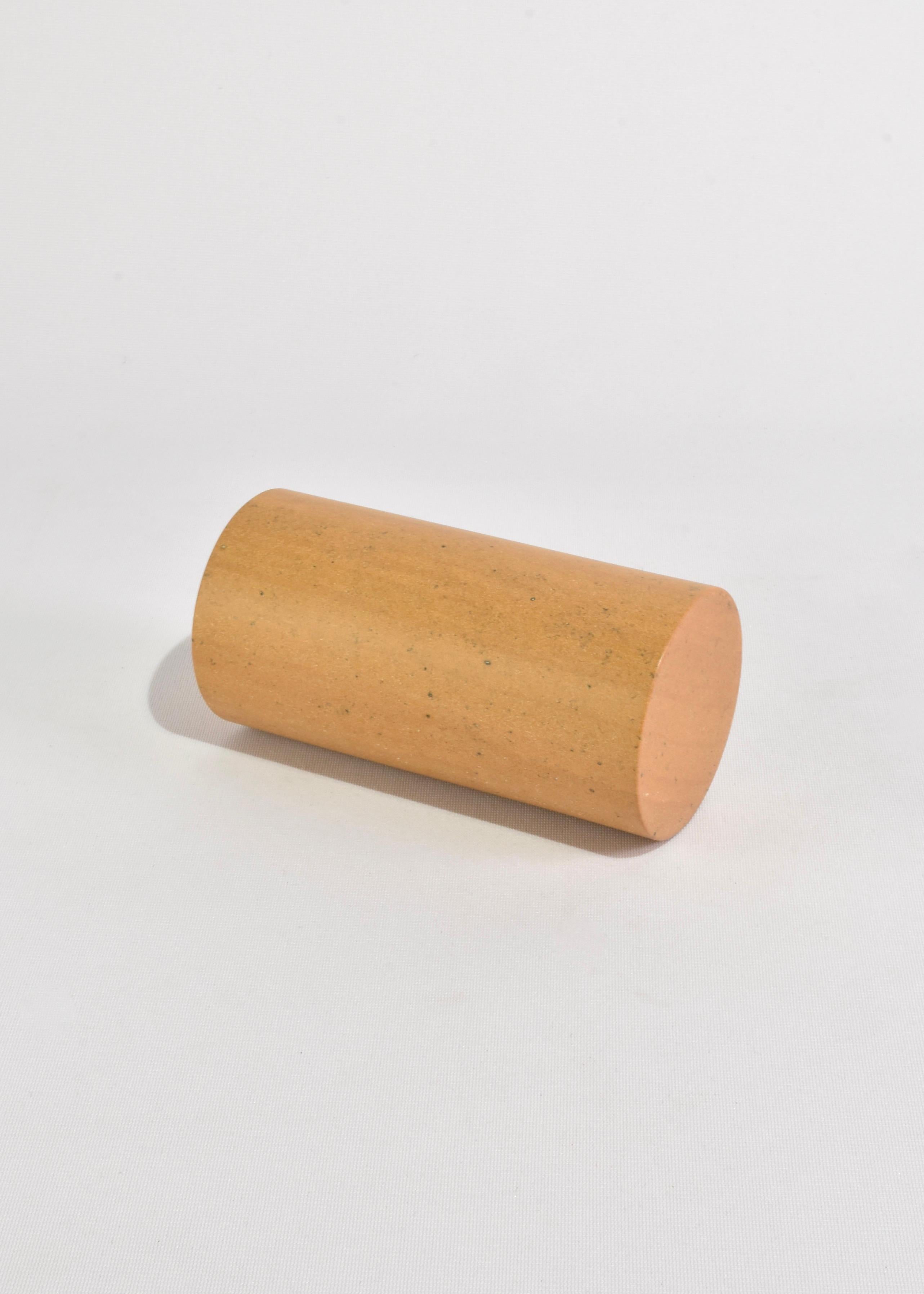 Sandstone Cylinder Bookend For Sale 3