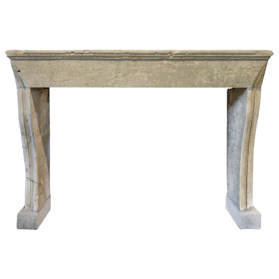 Sandstone Fireplace Mantel 20th Century