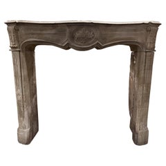 Antique Sandstone Fireplace Mantel, dating from the 18th Century