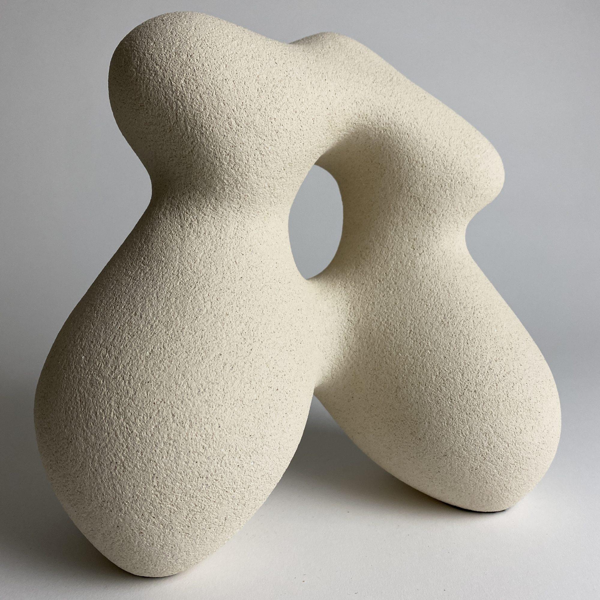 Sandstone Héloïse Hand Sculpted by Hermine Bourdin In New Condition In Geneve, CH