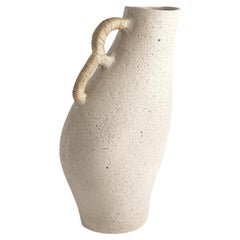 Vase penché en grès