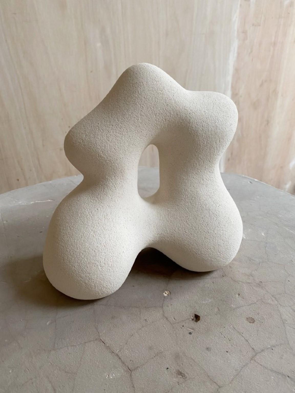 Sandstone Lou hand sculpted by Hermine Bourdin
Unique
Dimensions: W 24 x H 22 cm
Materials: Sandstone

In my work I’m trying to represent women who are free, who are generous, voluptuous, sensual, strong, thriving and protective.

To me, each woman