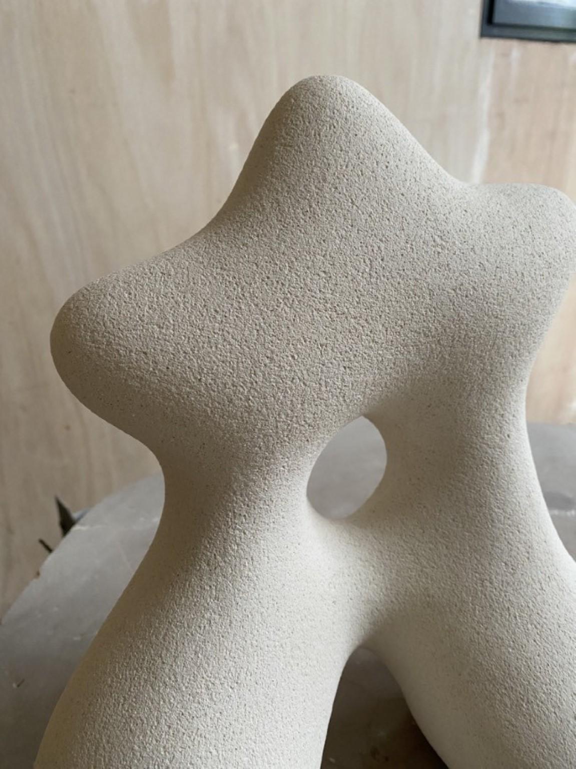 Sandstone Marianne hand sculpted by Hermine Bourdin
Unique
Dimensions: W 27 x H 30 cm
Materials: Sandstone

In my work I’m trying to represent women who are free, who are generous, voluptuous, sensual, strong, thriving and protective.

To me,