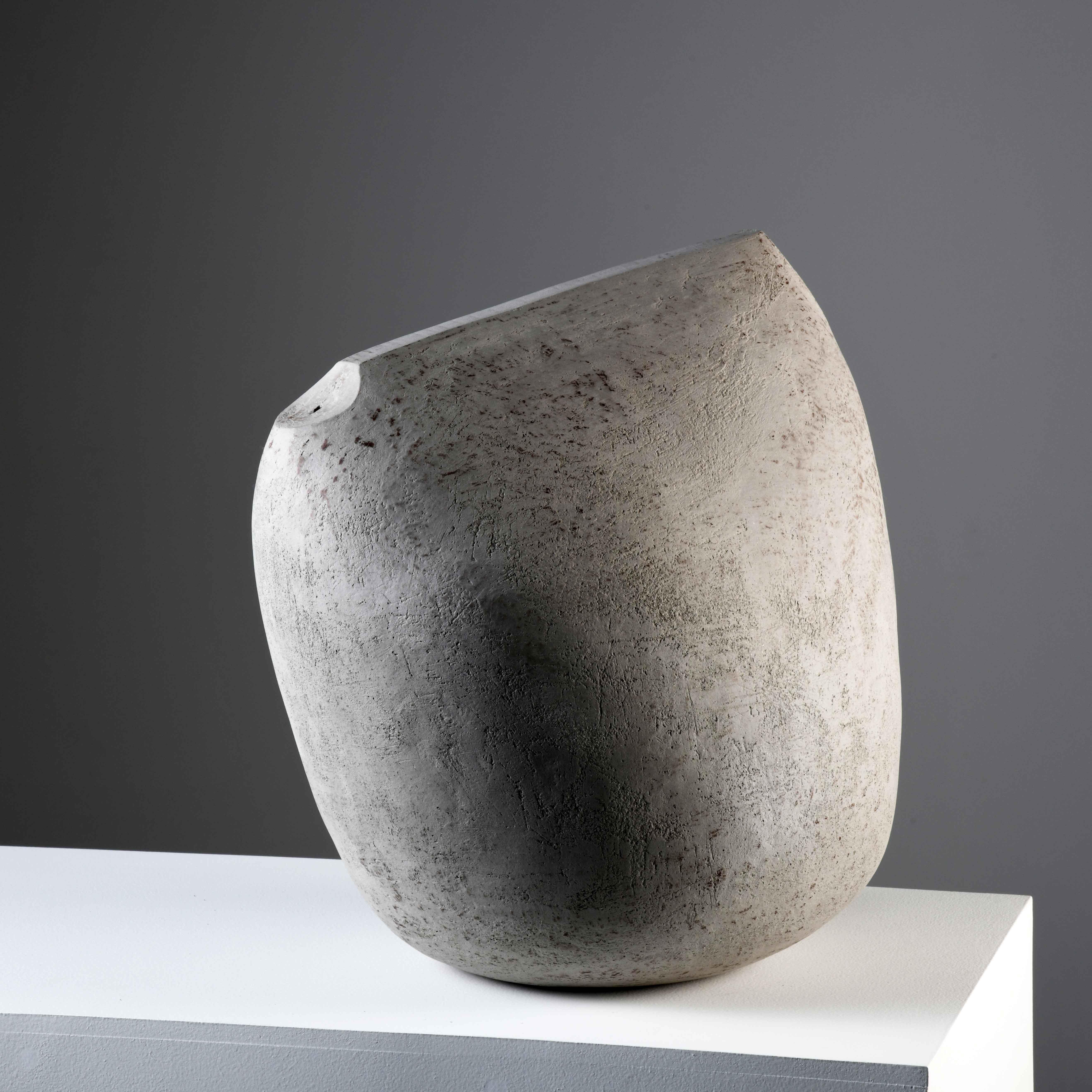 Modern Sandstone sculpture by a contemporary french artist For Sale