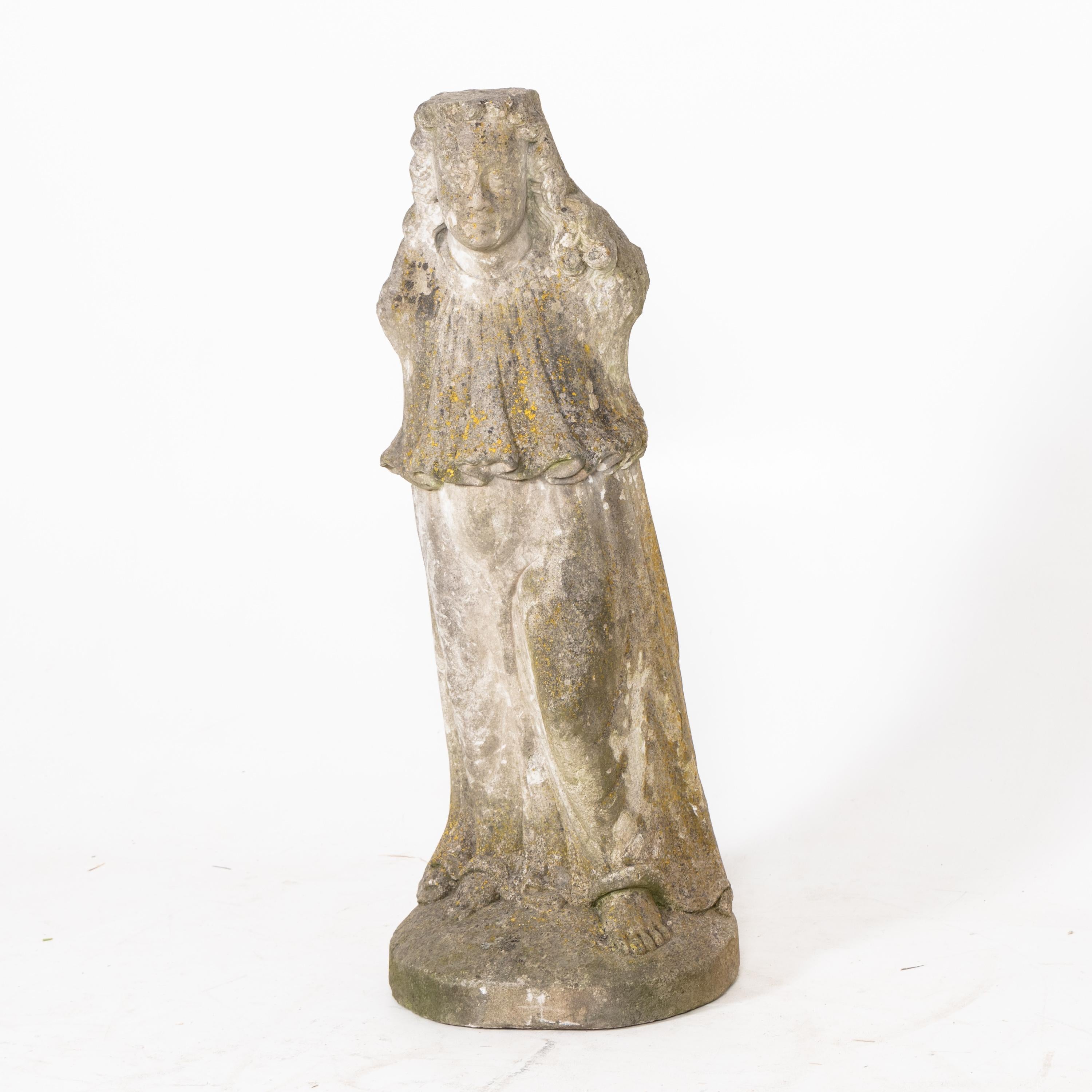Baroque Sandstone Sculpture, Southern Germany, 18th Century For Sale