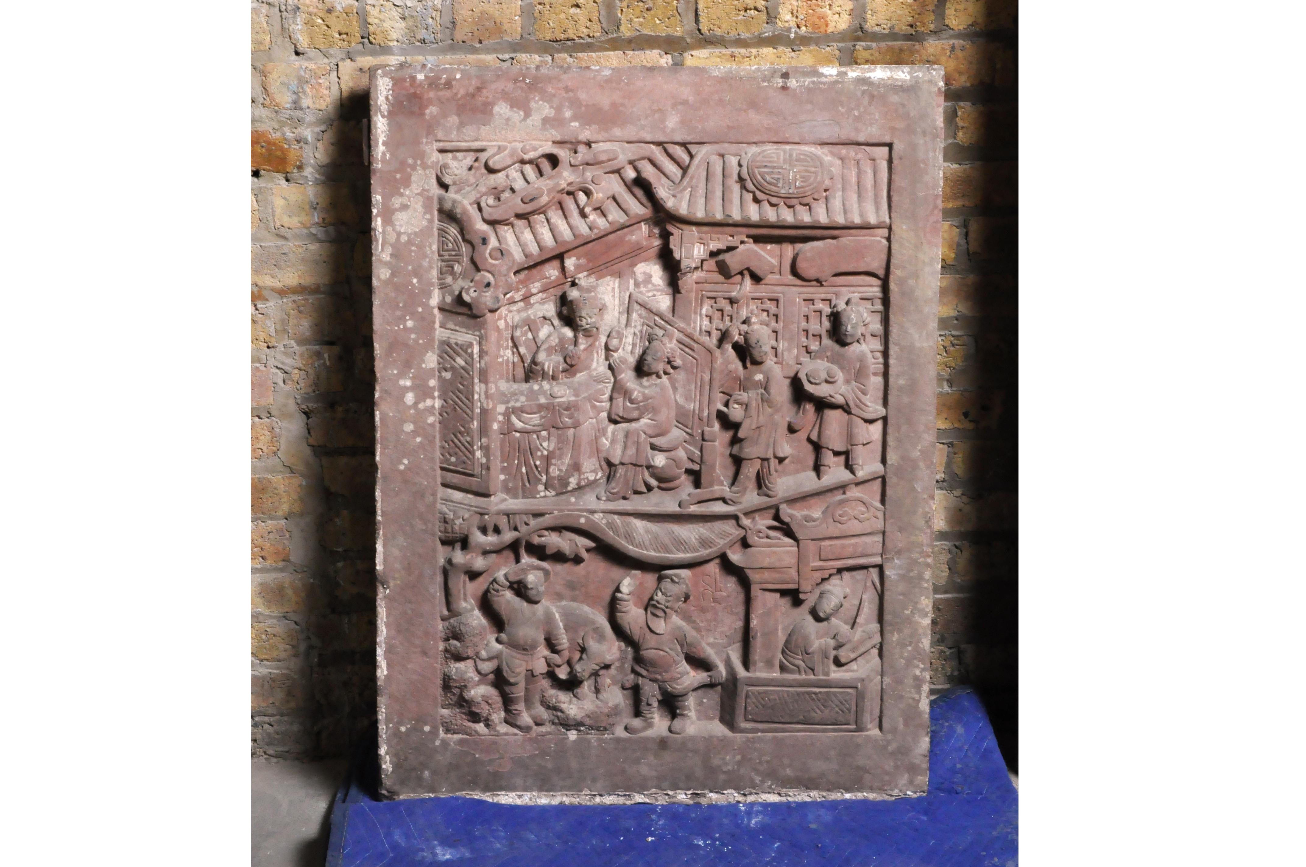 Sandstone Wall Plaque For Sale 15