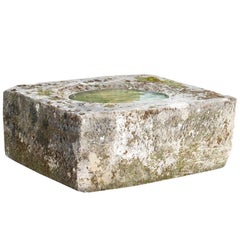 Sandstone Well, Square Base, 18th Century