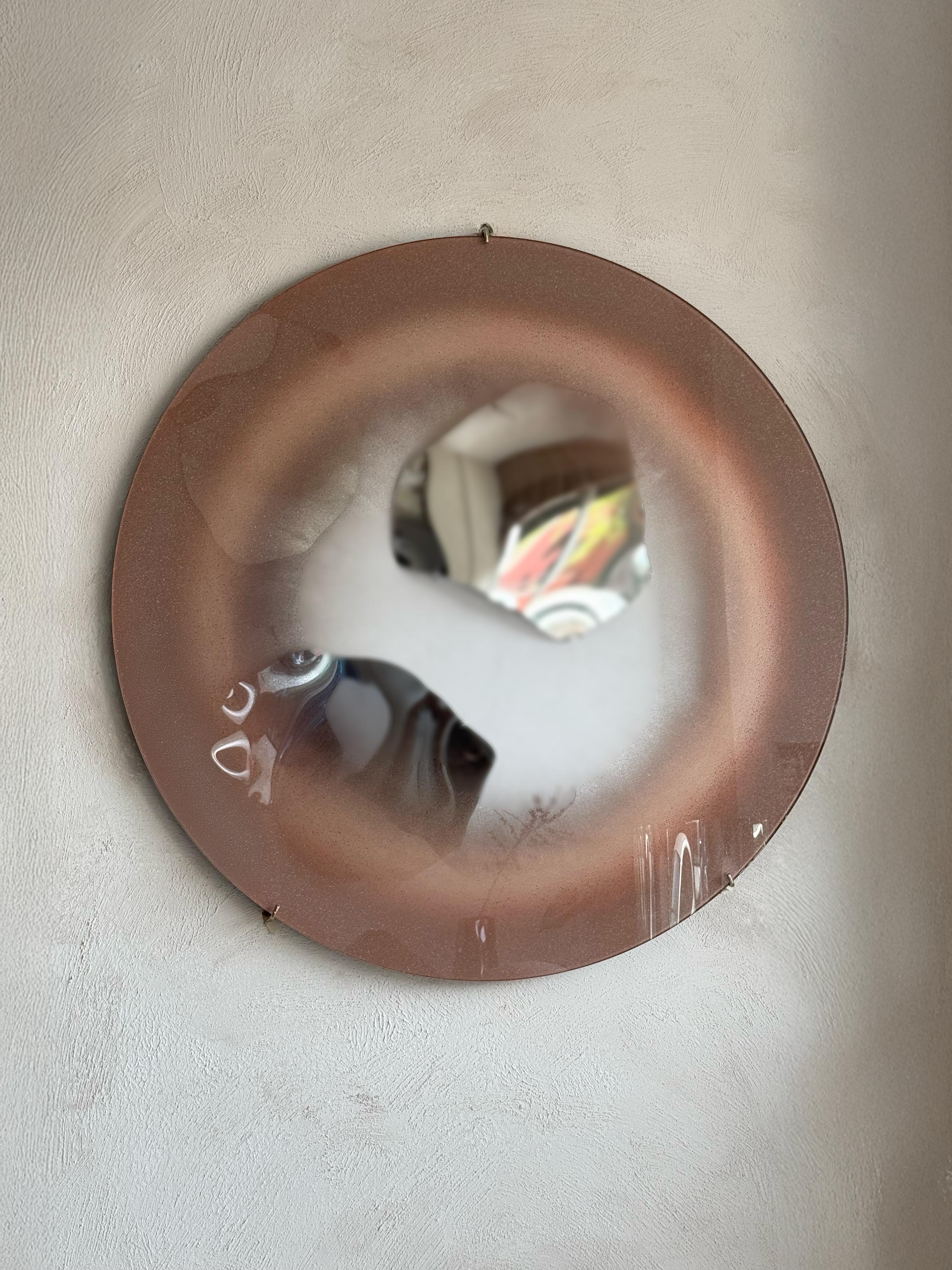 Hand-Crafted Sandstorm Mirror For Sale