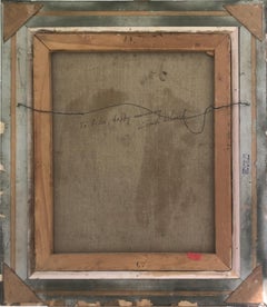 Rabbi with Torah, Oil Painting by Sandu Liberman