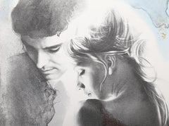 Newlyweds II, Lithograph by Sandu Liberman