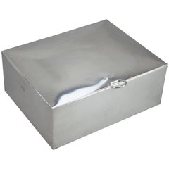 Sandwich Box, Silver, Drew & Sons, U.K, 1902