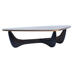 Mesa baja de latón Sandy, firmada por Stefan Leo