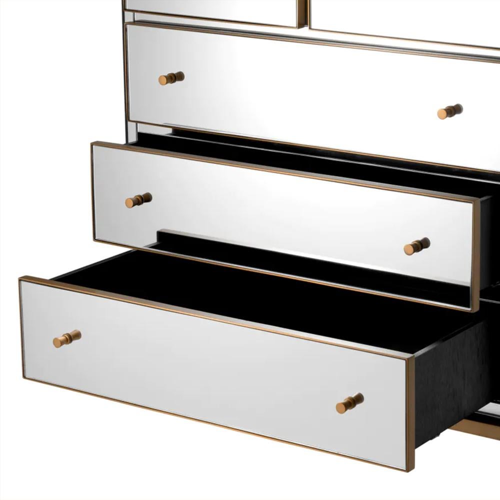 Contemporary Sandy Chest of Drawers For Sale