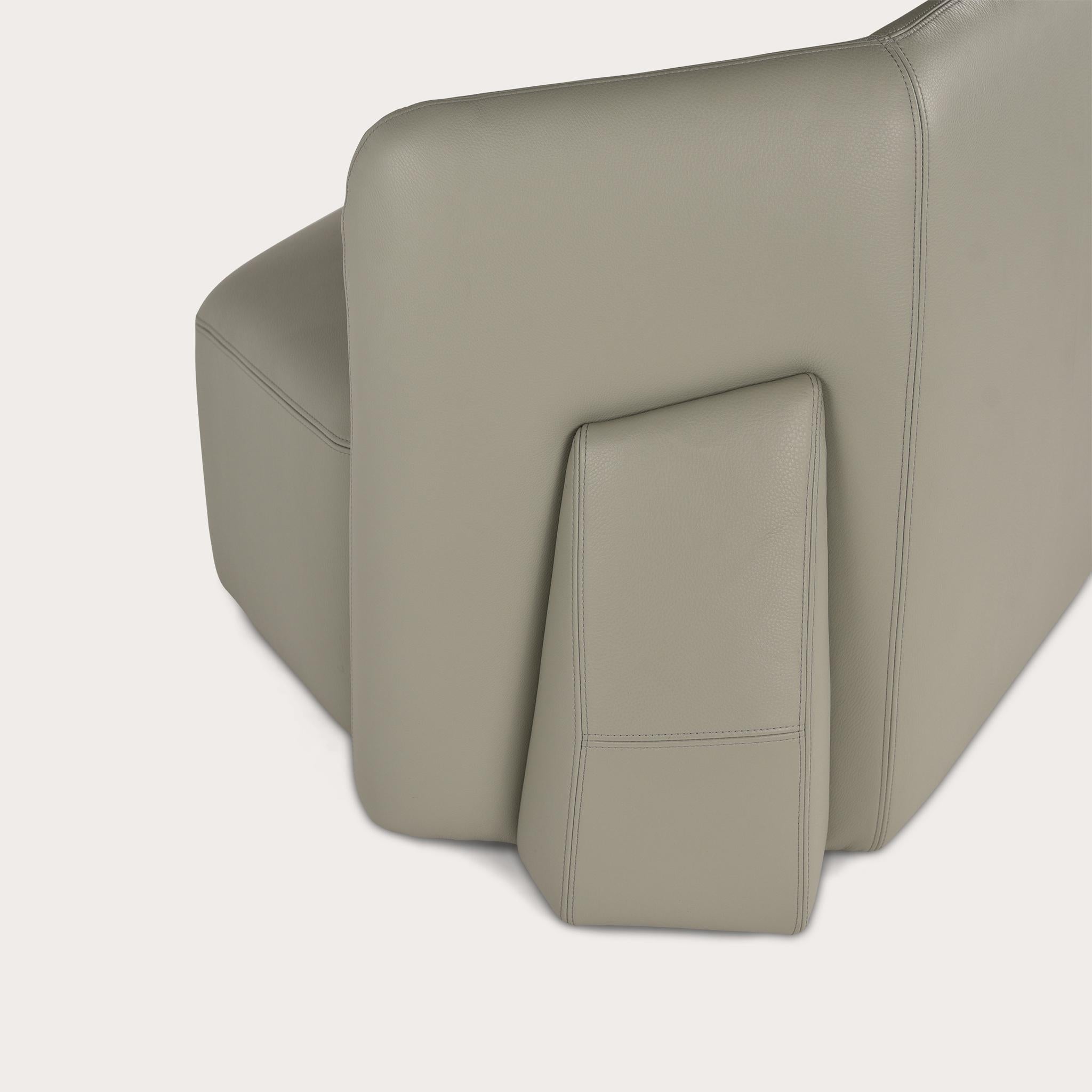 Contemporary Sandy Cove Armchair by Sebastian Herkner For Sale