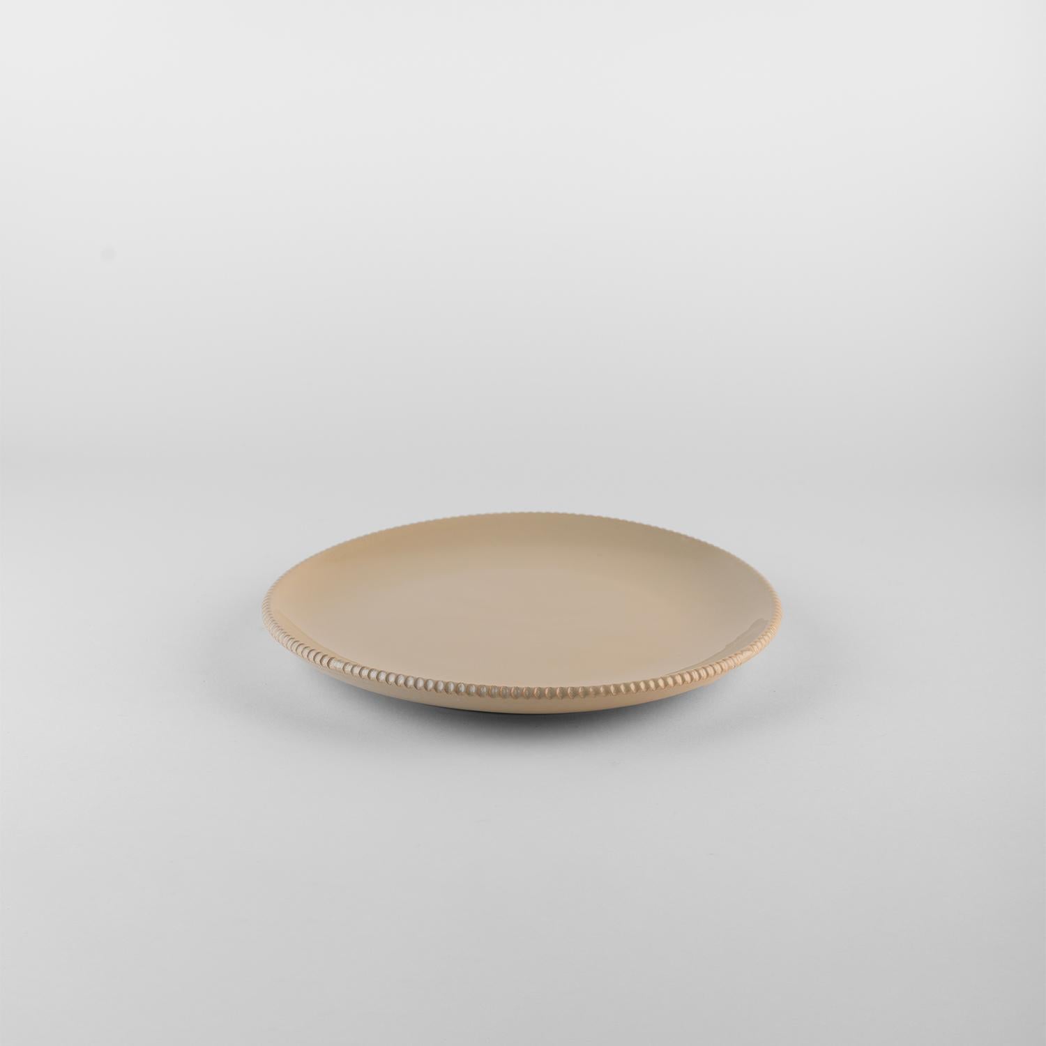 Platos almenados de arena: Sopa, soporte, plato auxiliar para 4. Hecho a mano en Italia 2024 Italiano en venta