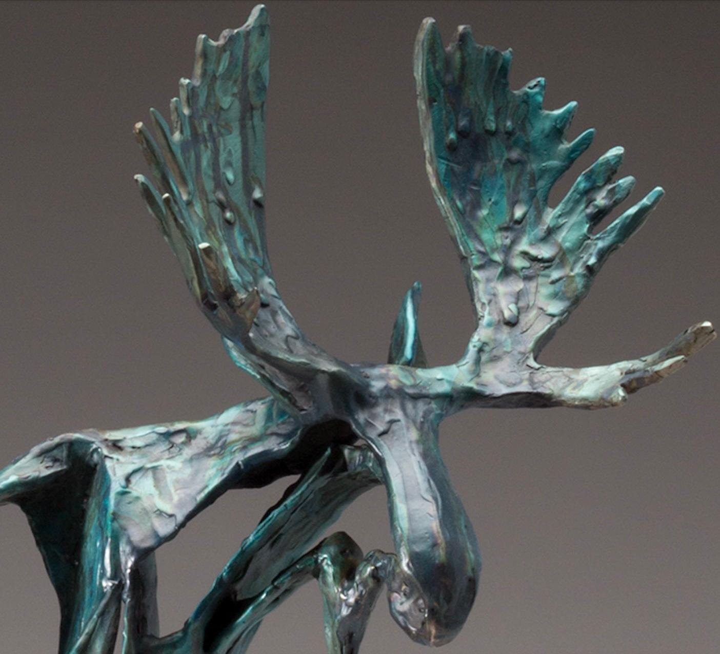 Chief 9/50 - Sculpture by Sandy Graves