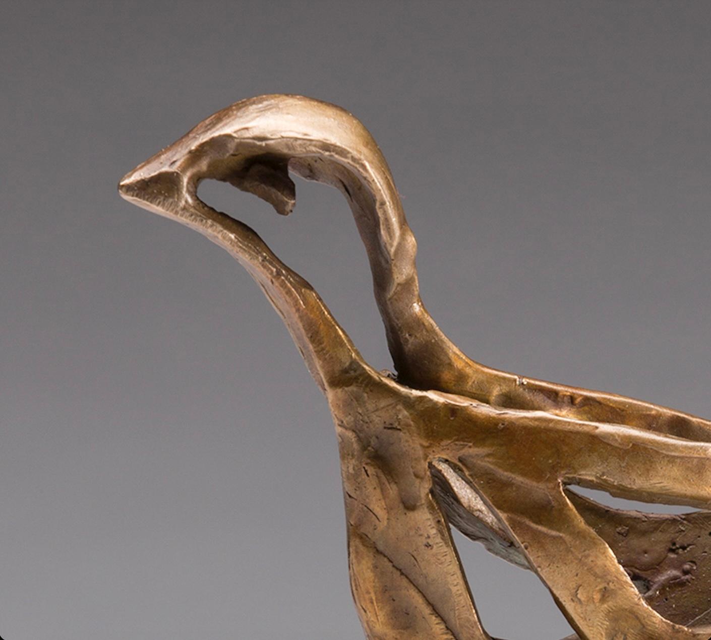 Perdiz en una Pera 18/100 - Sculpture de Sandy Graves